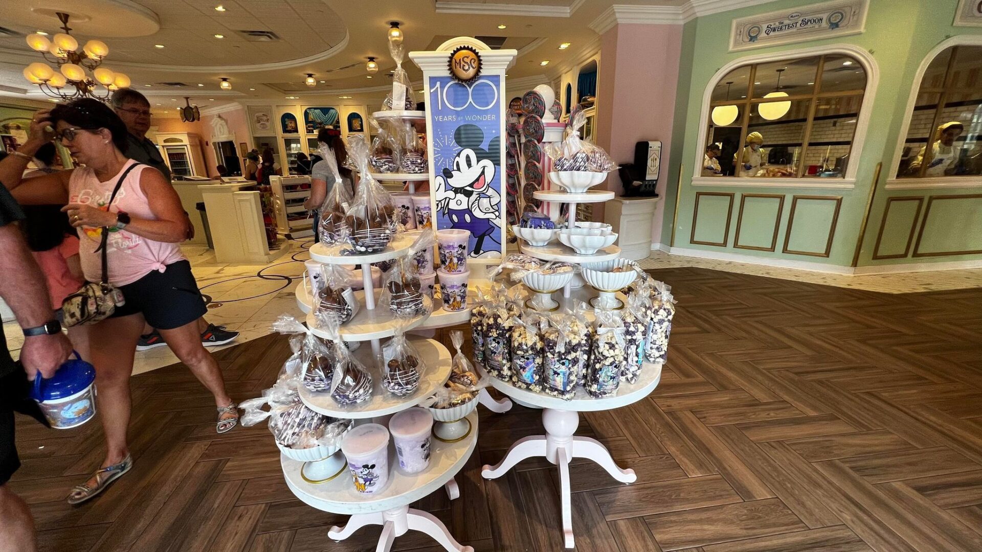 New Disney100 Decorations & Treats Installed in Main Street Confectionery at the Magic Kingdom