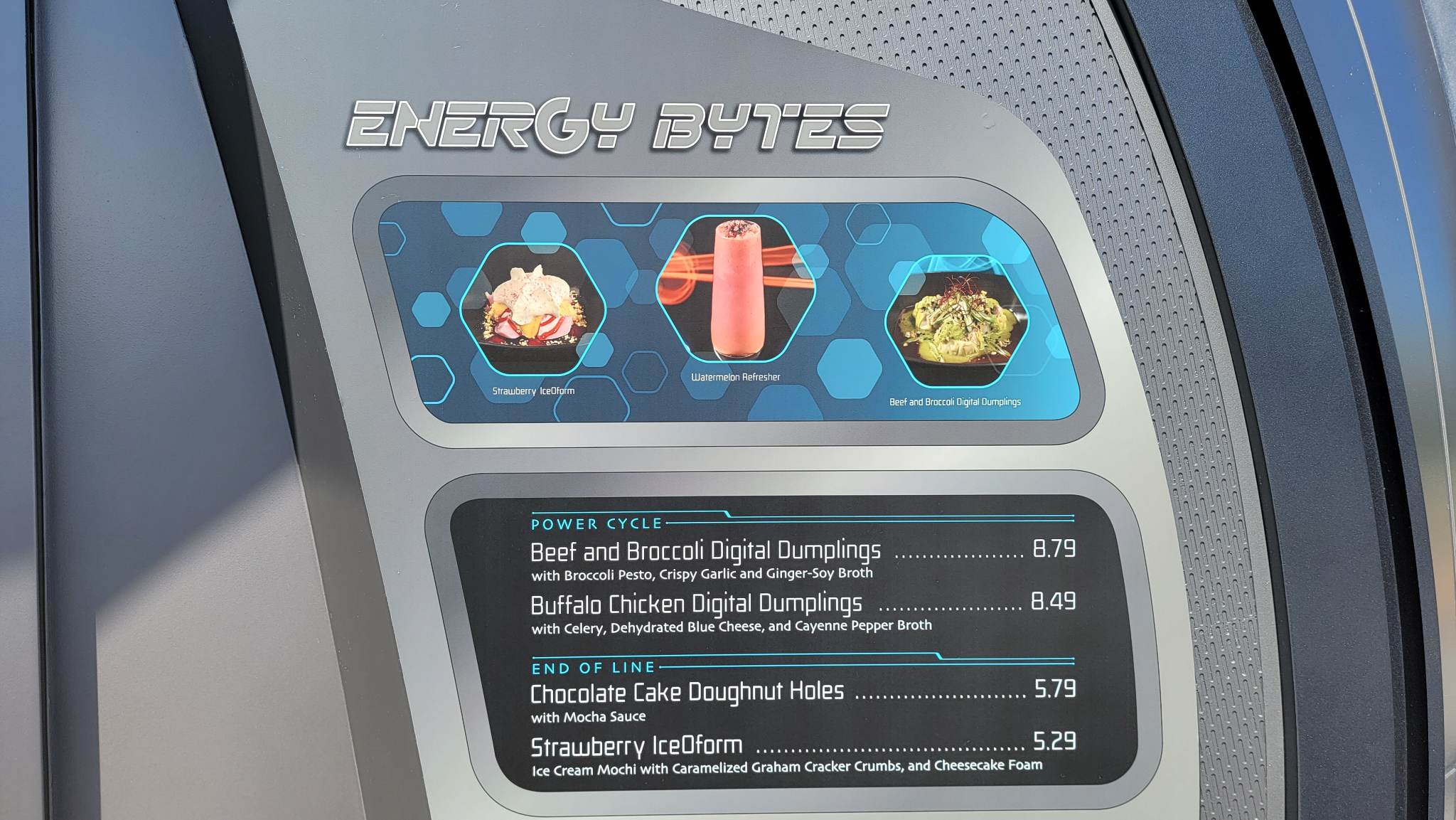 First Look At Energy Bytes Kiosk In The Magic Kingdom | Chip And Company