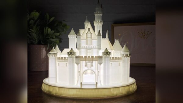Sleeping Beauty Castle Lamp