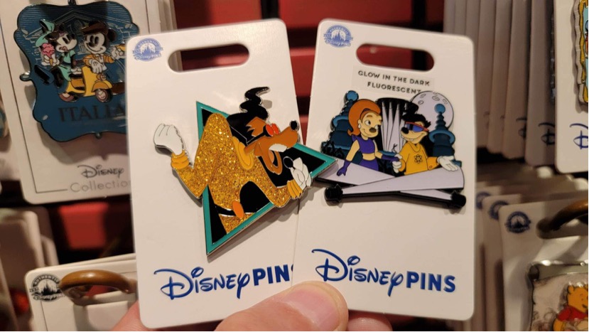 New A Goofy Movie Powerline Pins Available At Magic Kingdom!