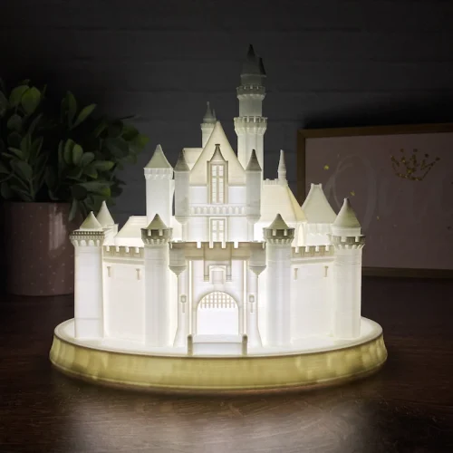 Sleeping Beauty Castle Lamp