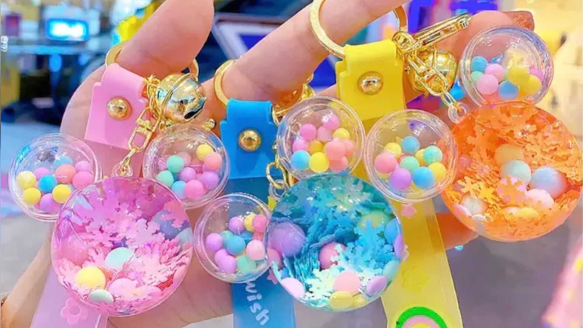 Colorful And Fun Mickey Mouse Keychains To Add To Your Keys!