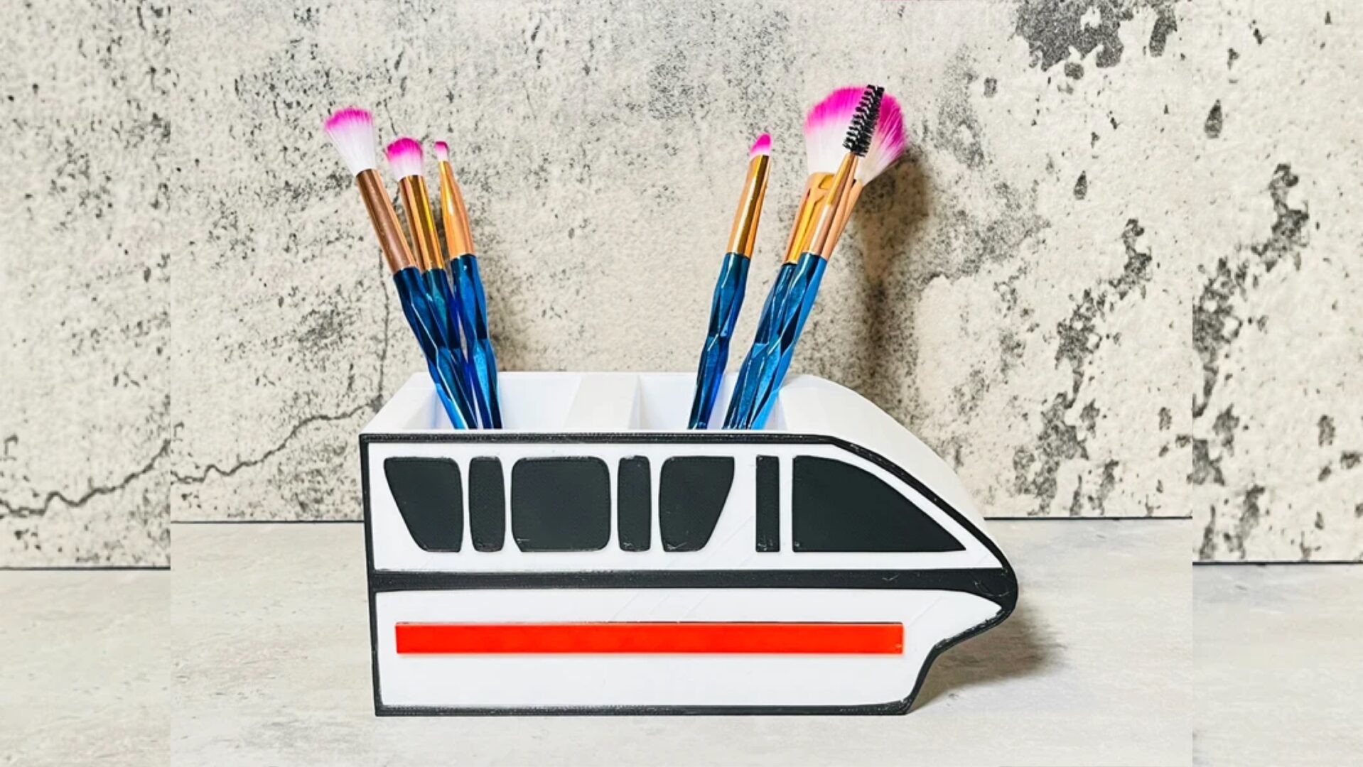 This Disney Monorail Pencil Holder Is A Must Have In Your Home!