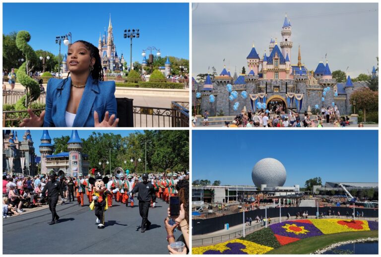 Disney News Highlights Halle Bailey at Disney Dreamers Academy, Crystal Spaceship Earth for