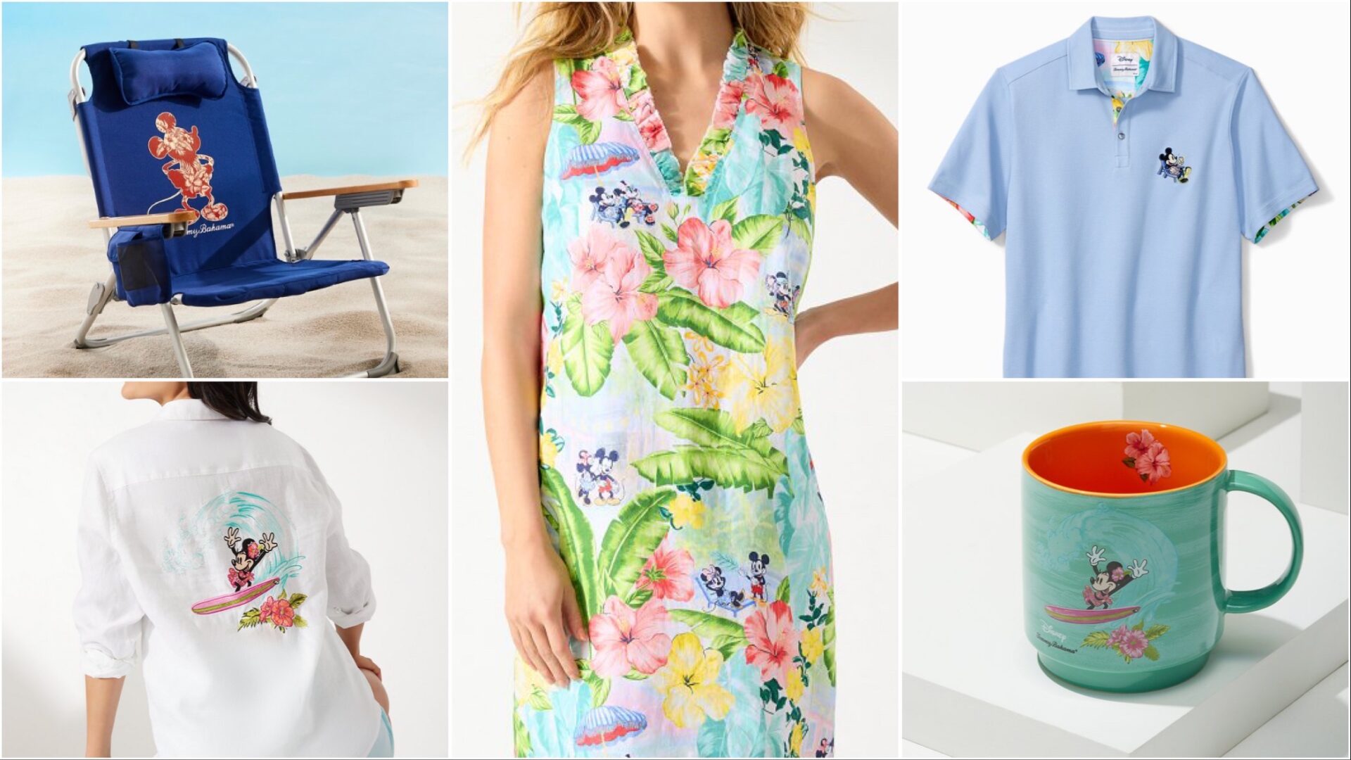New Tommy Bahama Disney Collection For Your Next Dreamy Vacation!