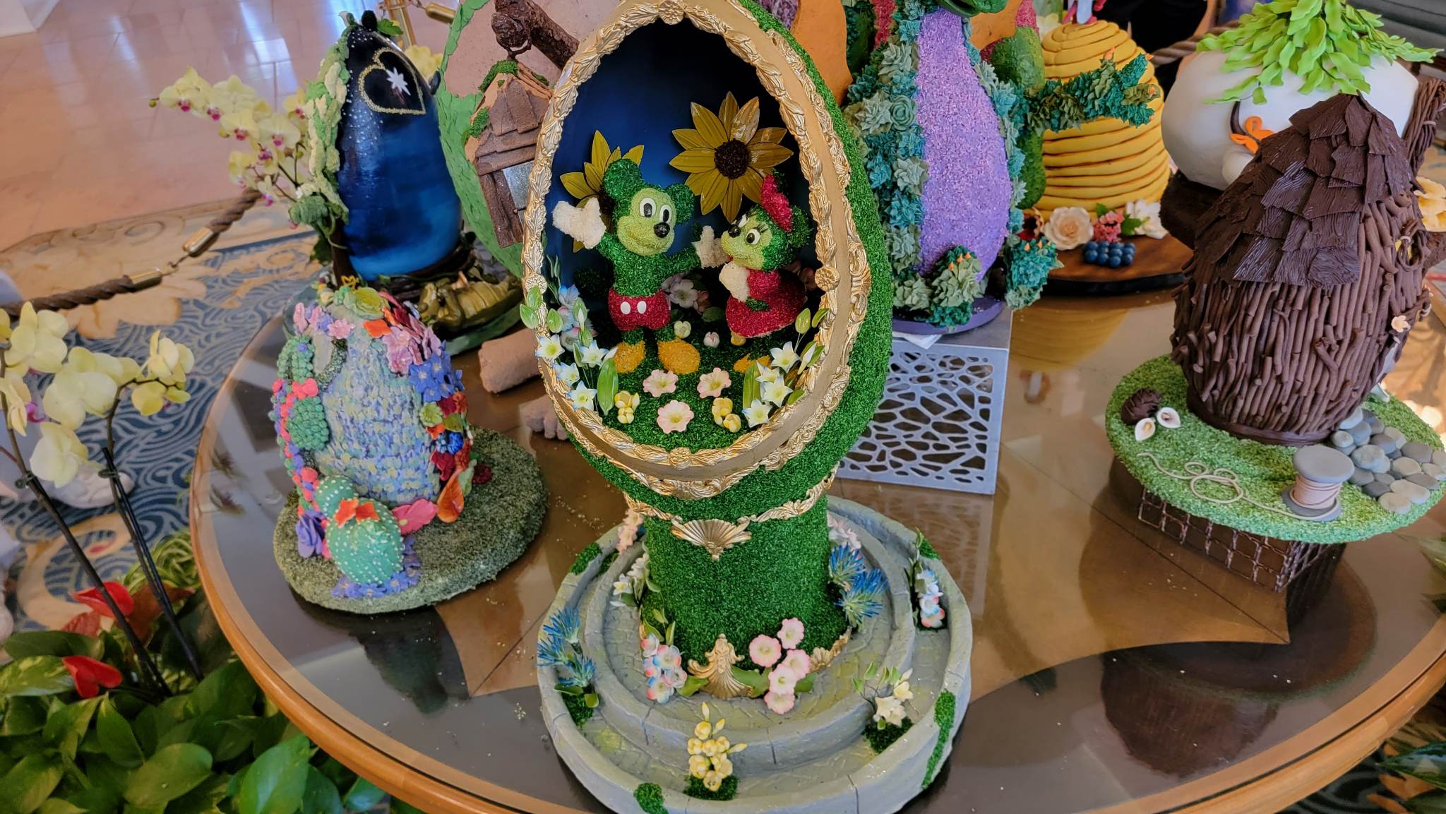 Easter Egg Displays Up Now at Disney’s  Beach Club Resort for 2023