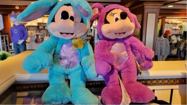 Mickey And Minnie Easter Plush 