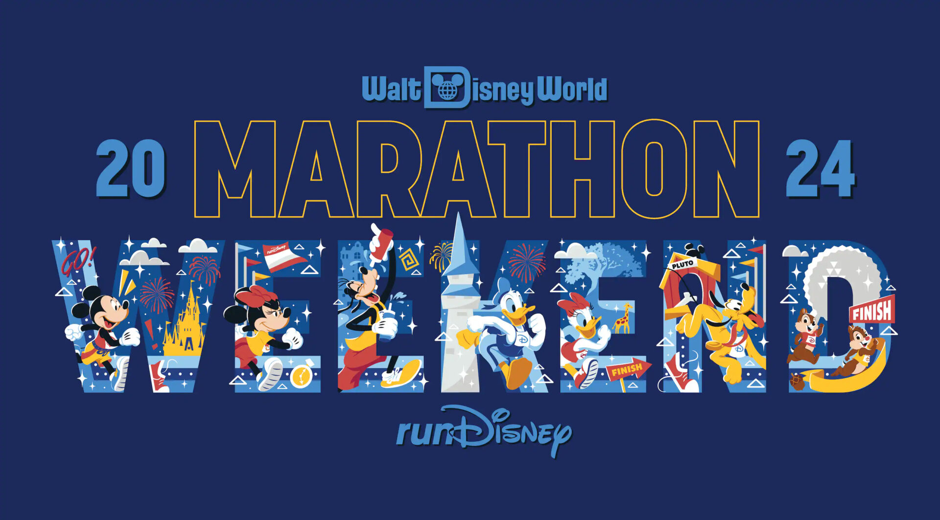 First Look at RunDisney 2024 Run Disney Marathon Weekend Race Themes