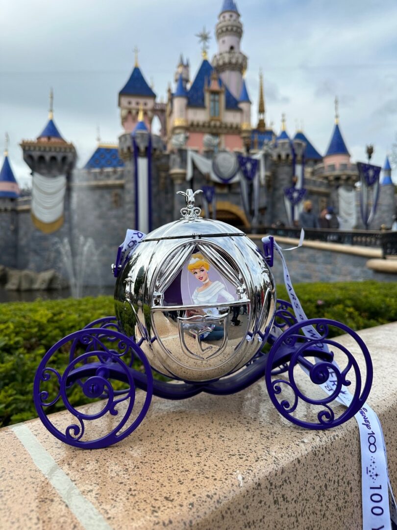 Celebrate Disney100 with Disney's Platinum Cinderella Popcorn Bucket
