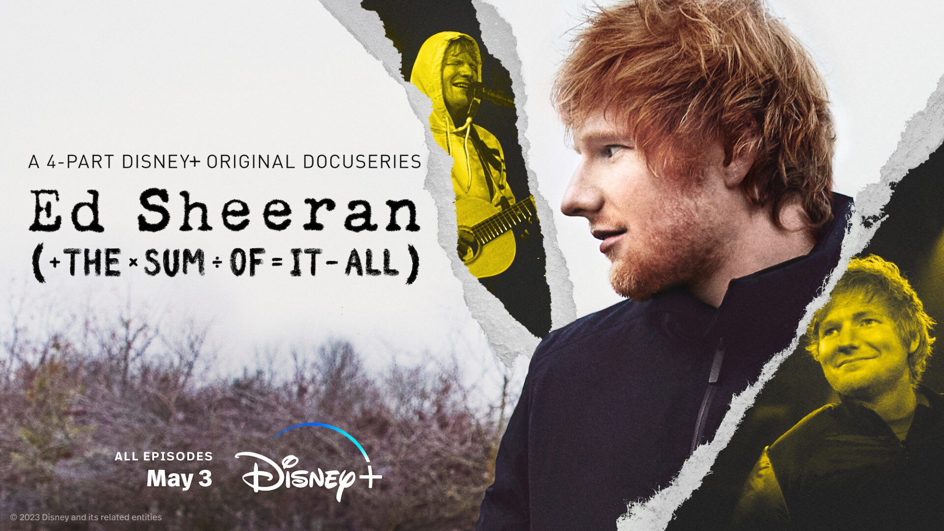 Ed Sheeran The Sum of It All Original Docuseries is streaming on Disney+ this May