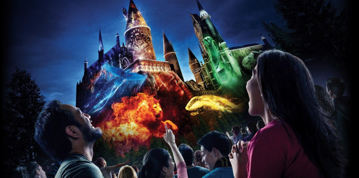The Nighttime Lights at Hogwarts Castle Returning in March to Universal Hollywood