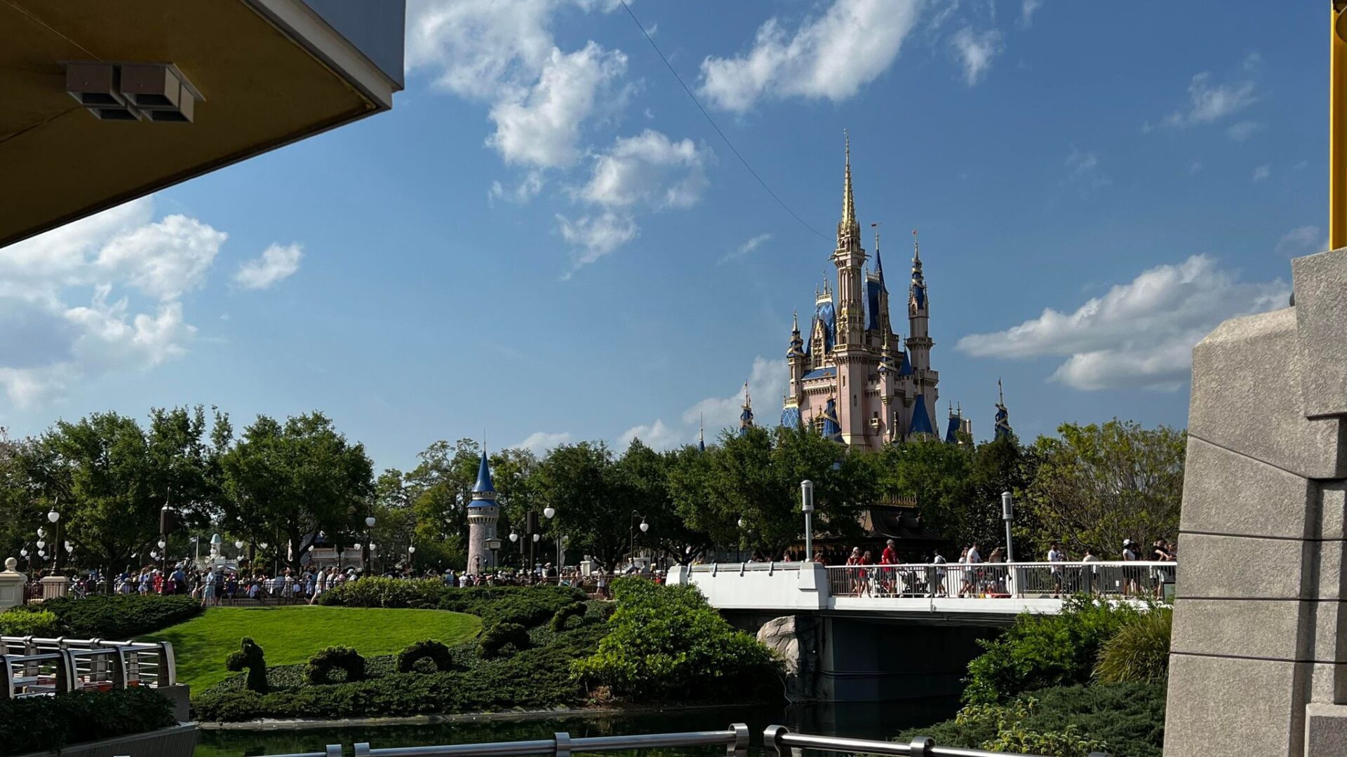50th Anniversary Decorations Being Taken Down in Disney World’s Magic Kingdom