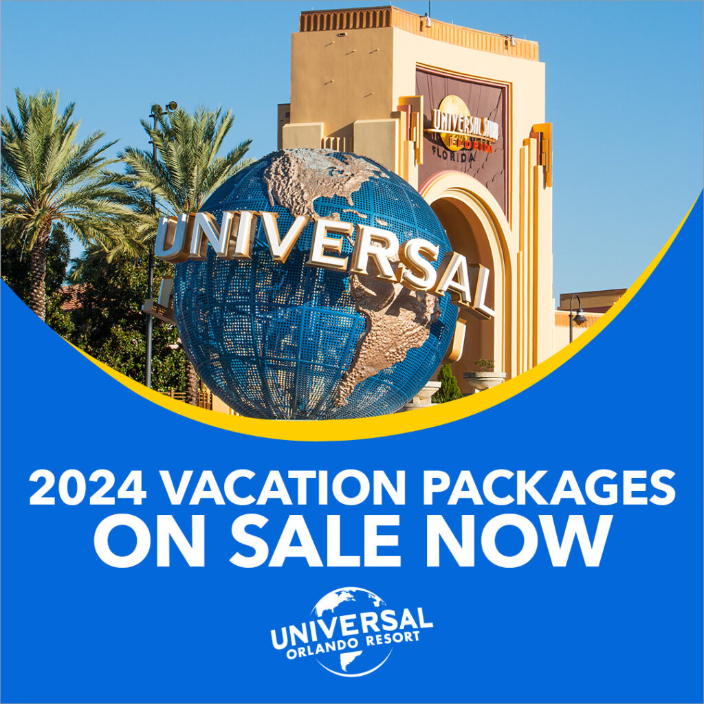 2024 Universal Orlando Vacation Packages are now on sale! Chip and