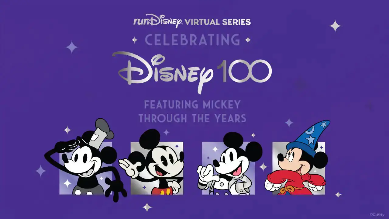 Disney100 Mickey Inspired Medals Revealed for runDisney 2023 Virtual Series