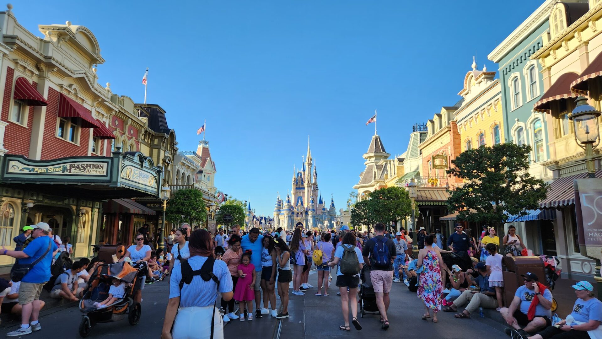 Disney World 50th Anniversary Medallion Removed from Cinderella Castle ...