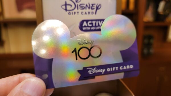 New Disney100 Gift Card Shows up at Walt Disney World | Chip and Company