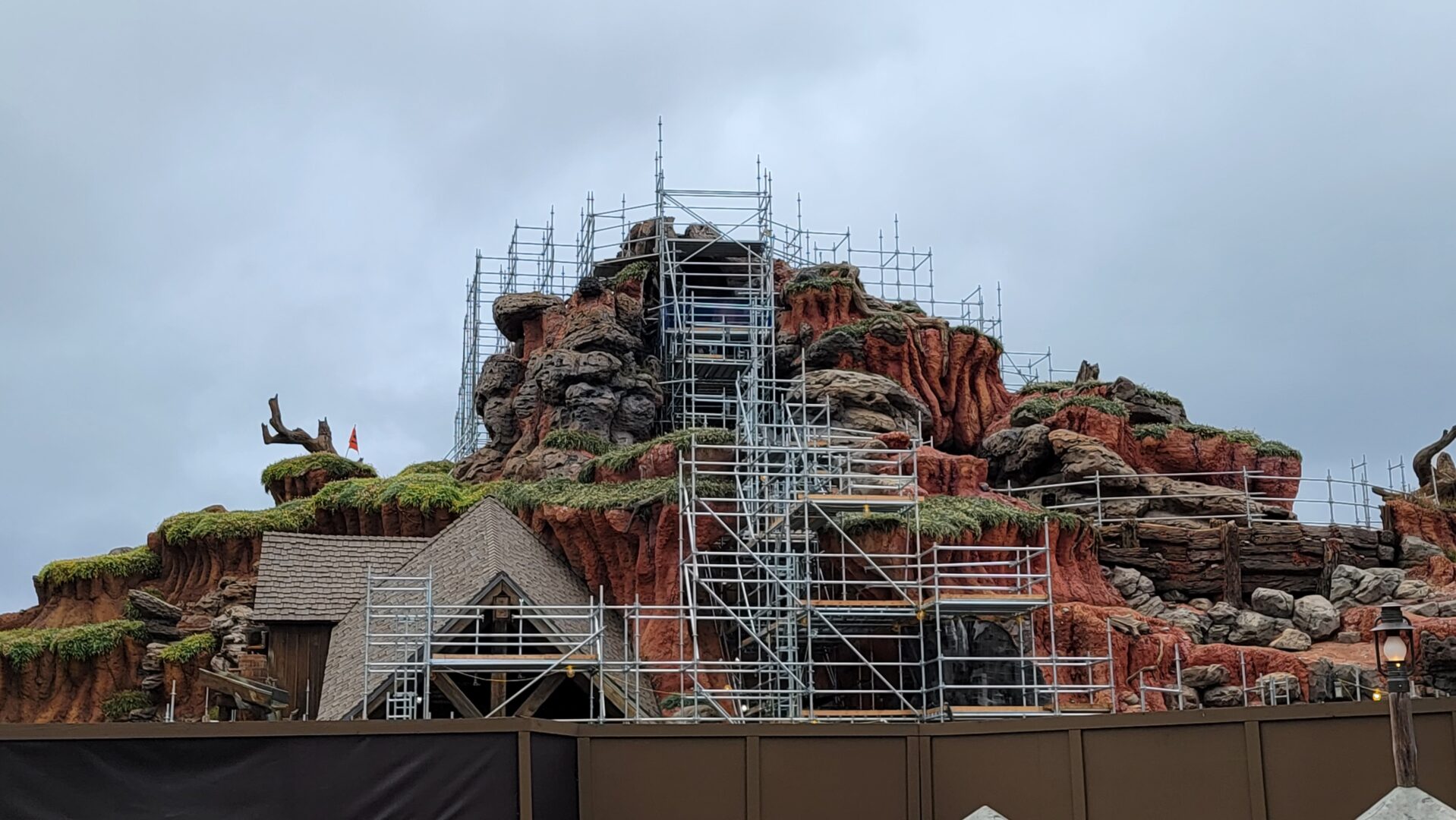 Top Removed from Splash Mountain in the Magic Kingdom