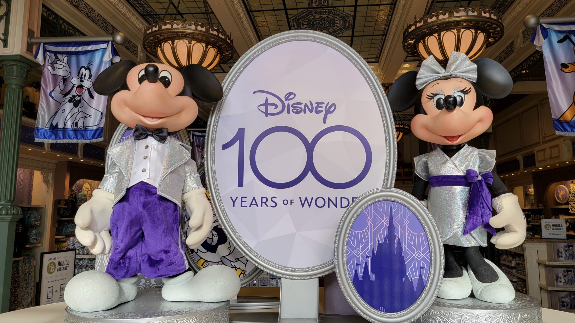 Disney100 Replaces Disney World 50th Merchandise at the Emporium