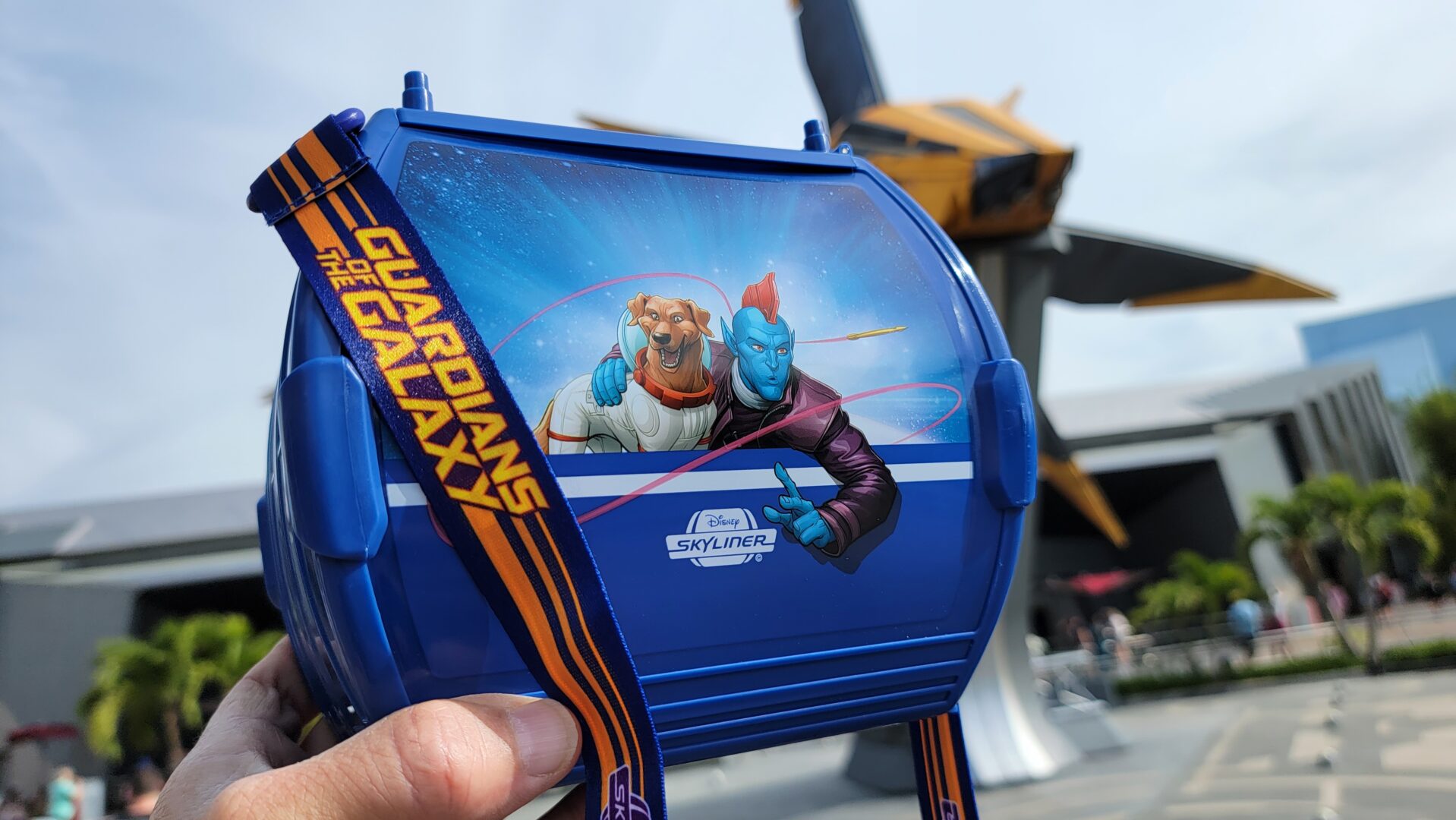 NEW Guardians of the Galaxy Disney Skyliner Popcorn Bucket