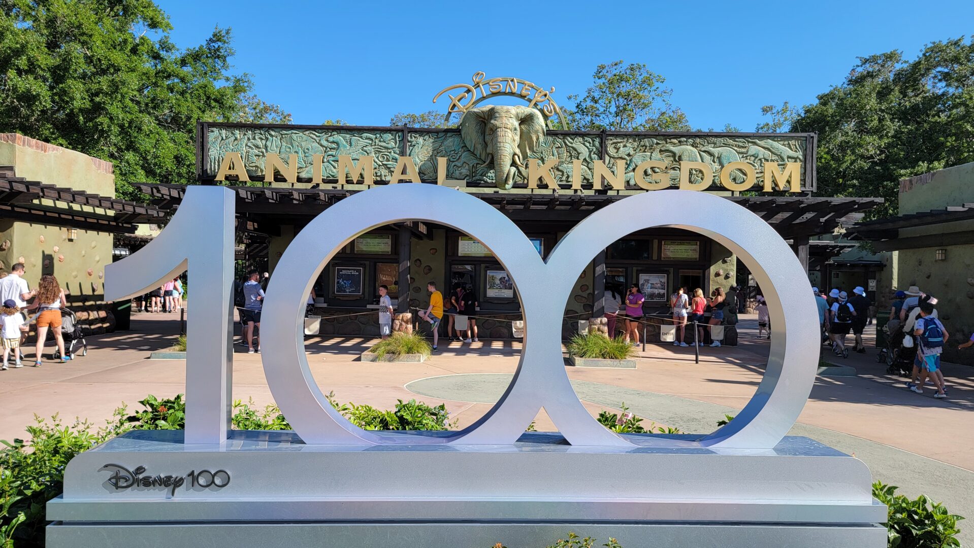 New Disney100 Decorations Now on Display in the Animal Kingdom