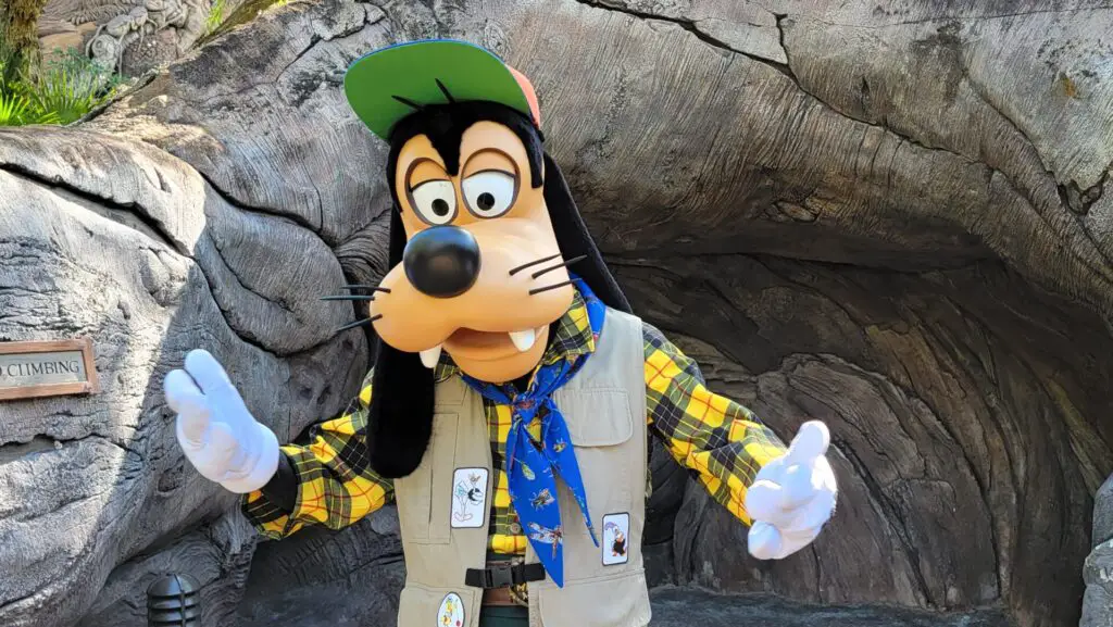 Camp Minnie-Mickey "Goofy" Makes Rare Appearance at Disney's Animal Kingdom