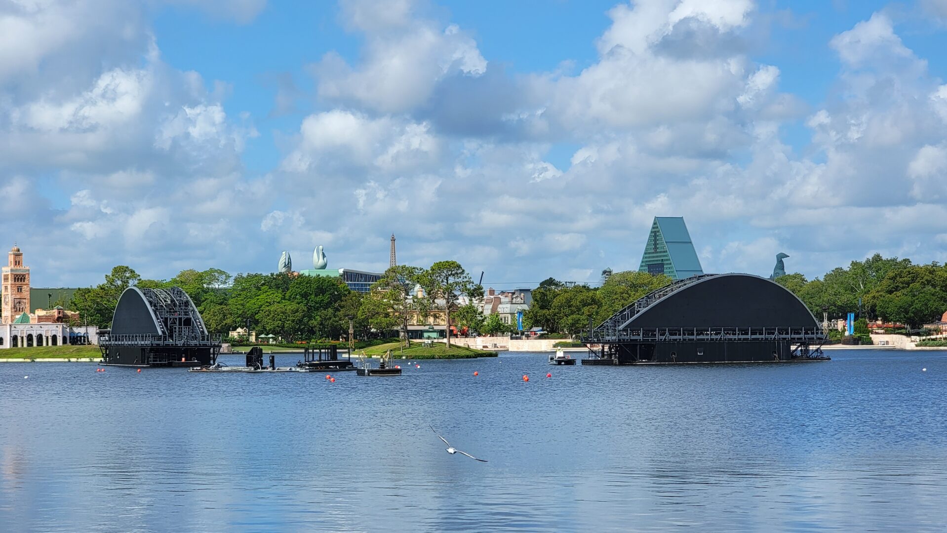 More Barges Removed from EPCOT’s Harmonious