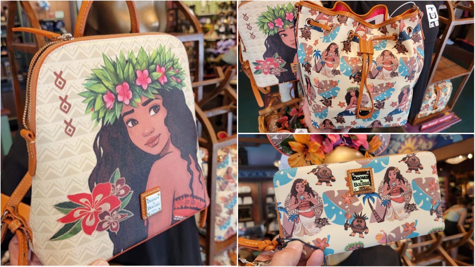 New Moana Dooney & Bourke Collection Available At Animal Kingdom!
