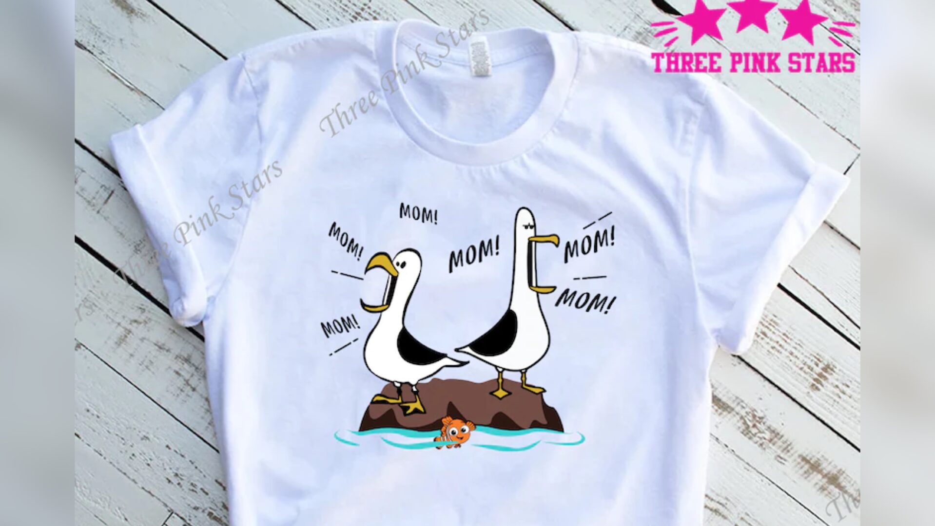 Must Have Finding Nemo Mom T-Shirt For All The Disney Moms!