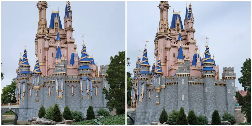 More Disney World 50th Anniversary Removed from Cinderella Castle