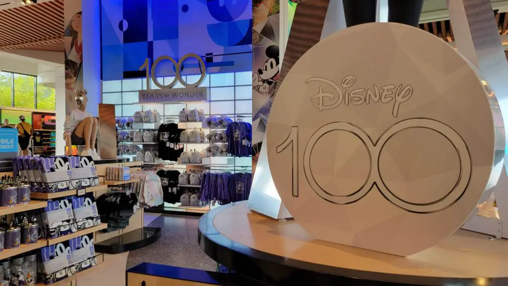 Another Store Taken Over by Magical Disney100 Merchandise 