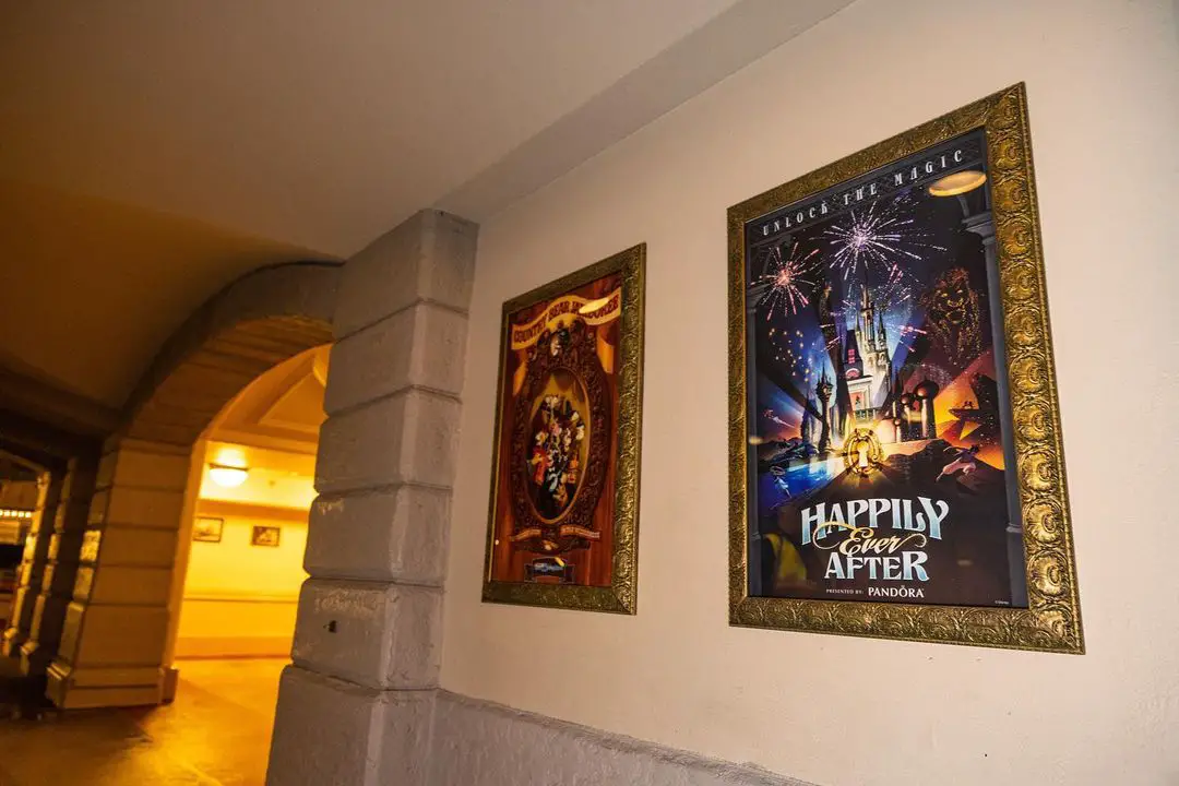 Disney Replaces Enchantment Poster with Happily Ever After in the Magic Kingdom
