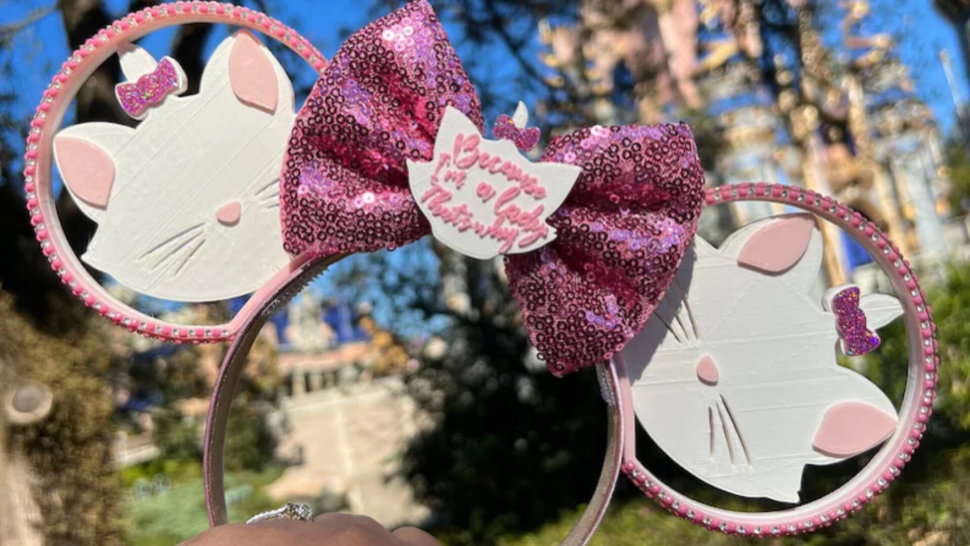 Fabulous The Aristocats Marie Minnie Ears For Your Next Trip!