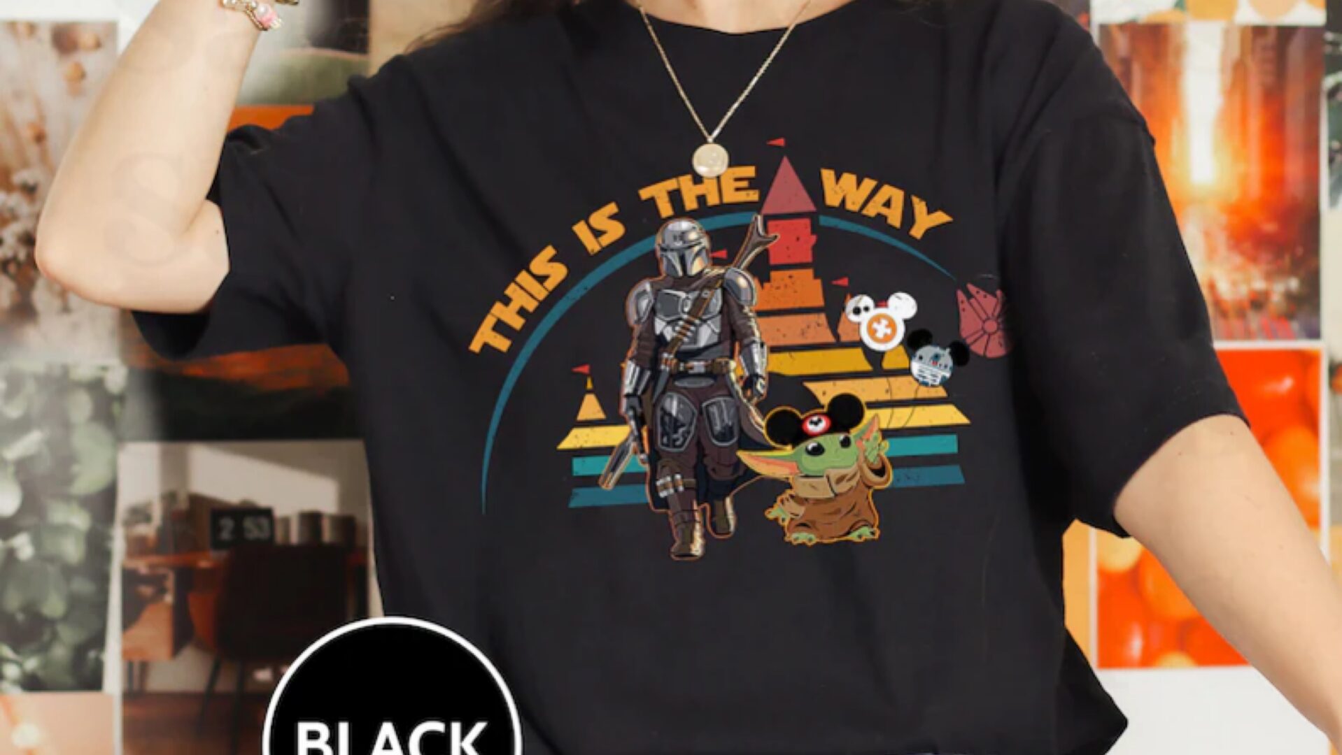 Vintage The Mandalorian T-Shirt For Star Wars Day!