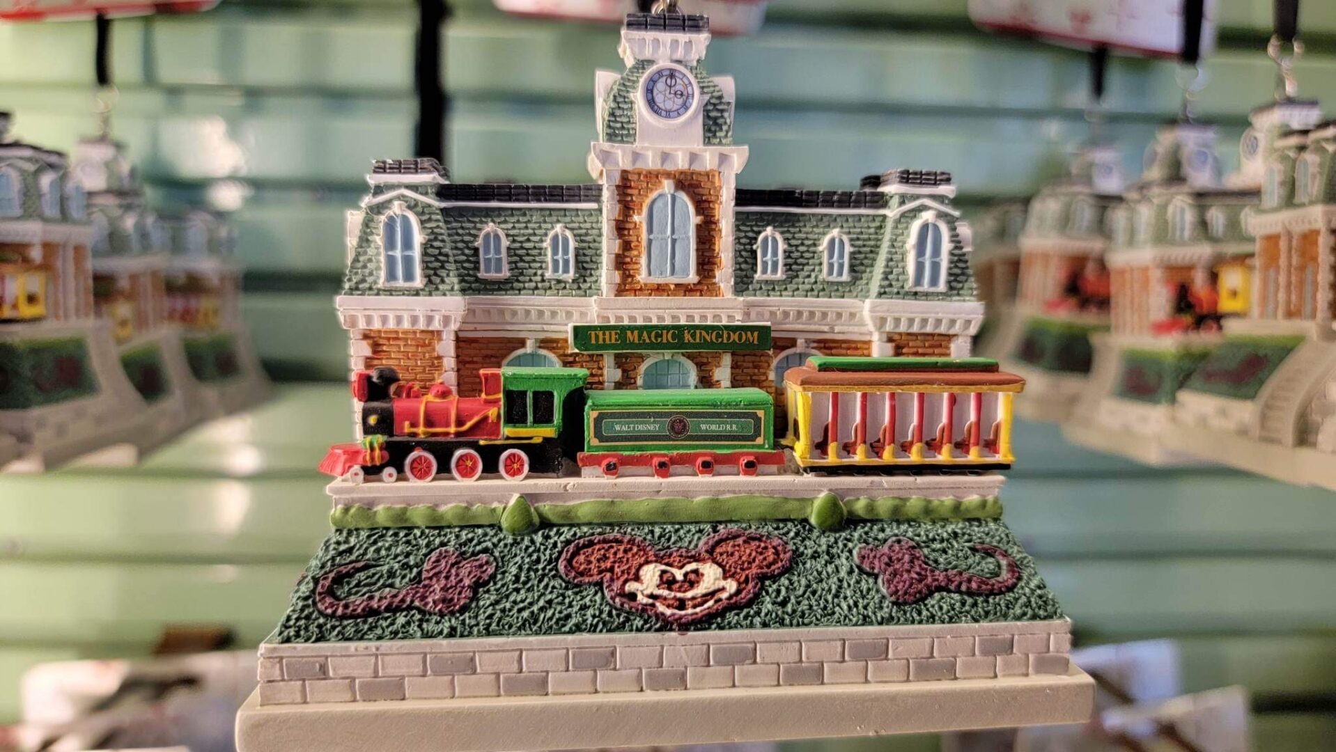 Classic Magic Kingdom Sketchbook Ornament For Your Christmas Tree!