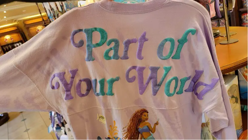 New Live Action Ariel Spirit Jersey To Add A Splash Of Magic To Your Style!