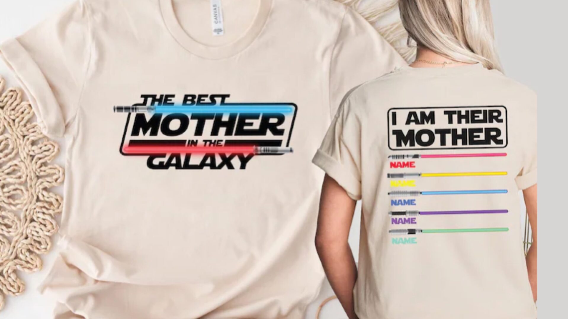 Personalized The Best Mother In The Galaxy T-Shirt For This Mother’s Day!
