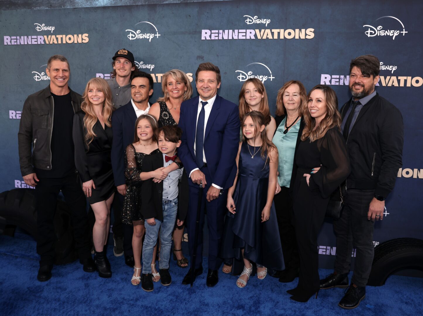 Jeremy Renner Walks the Red Carpet for “RENNERVATIONS” Since Snow Plow Accident
