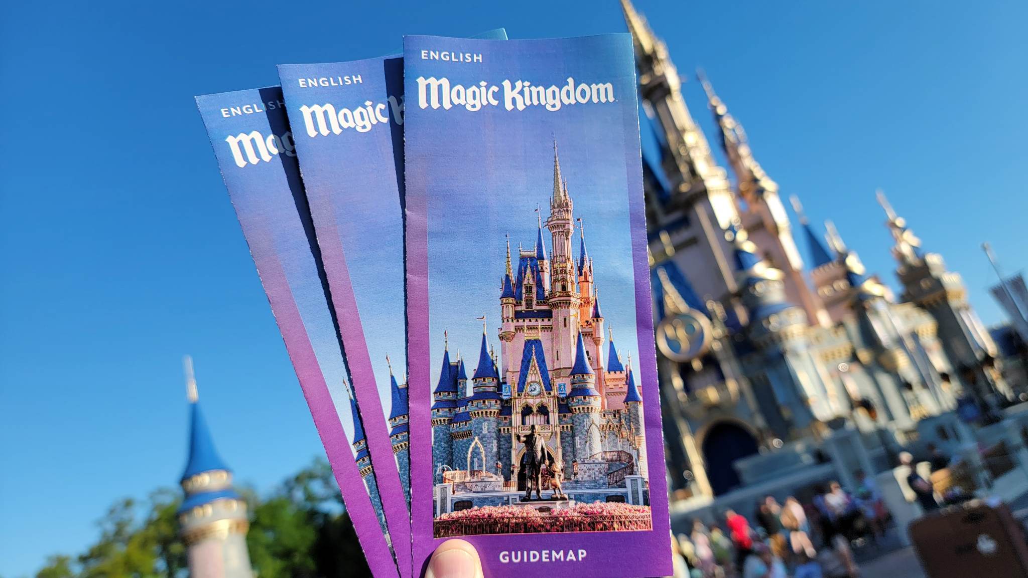 Magic Kingdom Park Map Removes All Mention of Disney World 50th