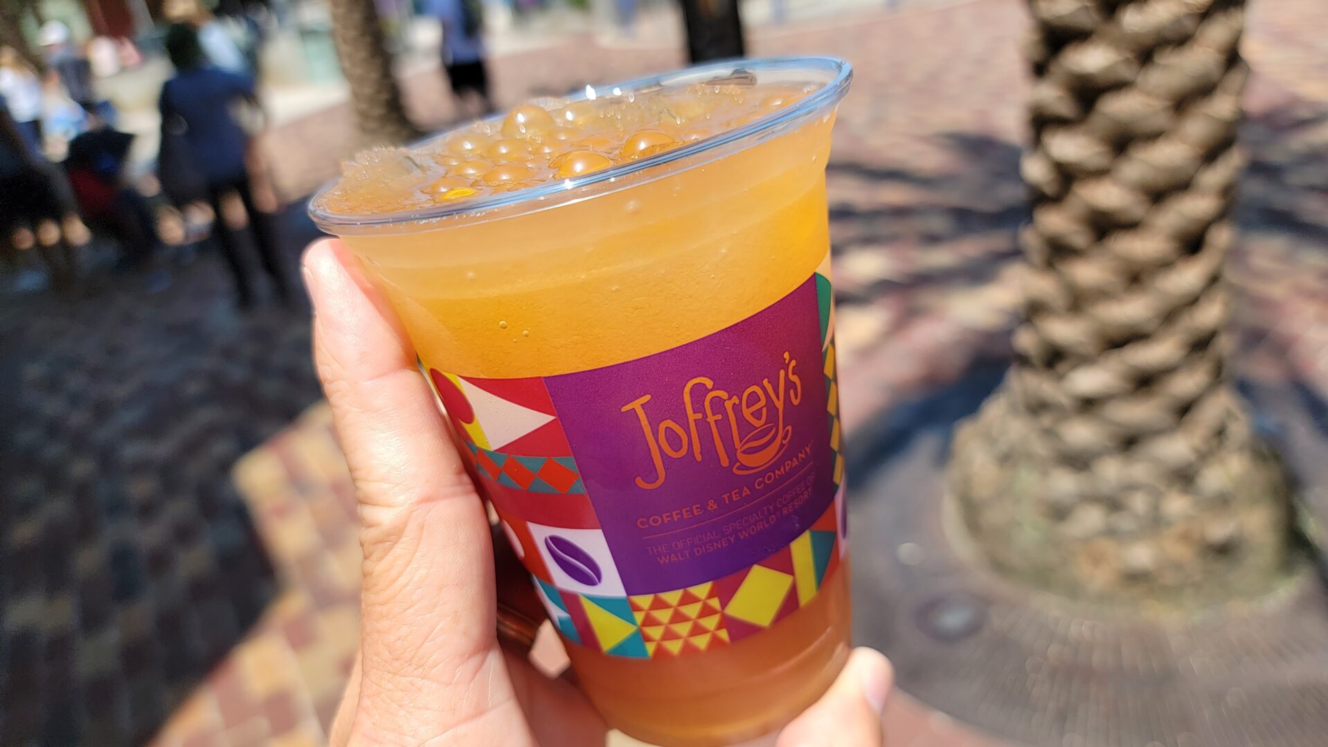 Review: New Frozen Mandarin Fusion at Joffrey’s Coffee in Disney Springs