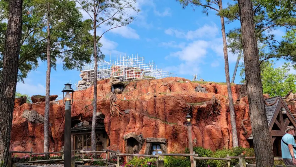 Tiana's Bayou Adventure Construction Update for May 2023