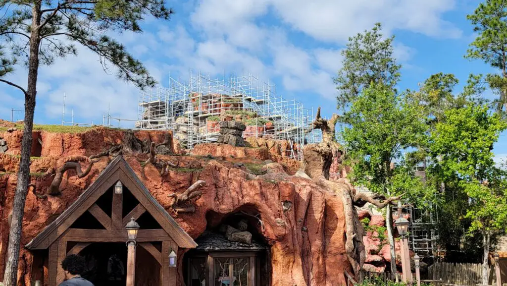Tiana's Bayou Adventure Construction Update for May 2023