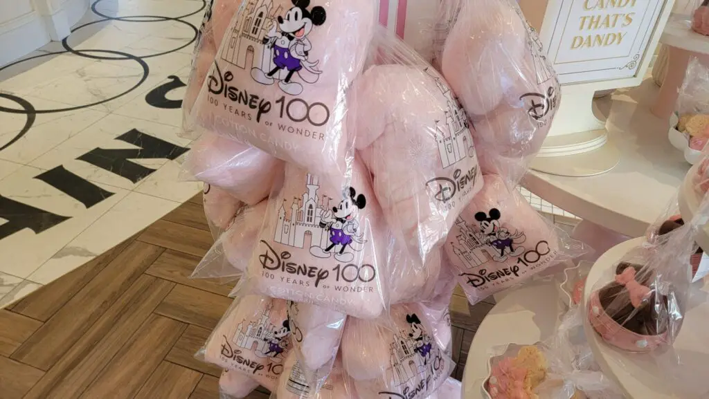 New Disney100 Cotton Candy Spotted at Walt Disney World
