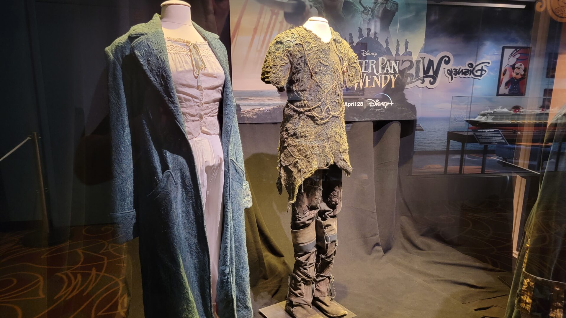 Peter Pan Wendy Costumes Now On Display At Disney S Hollywood Studios   20230515 101845 