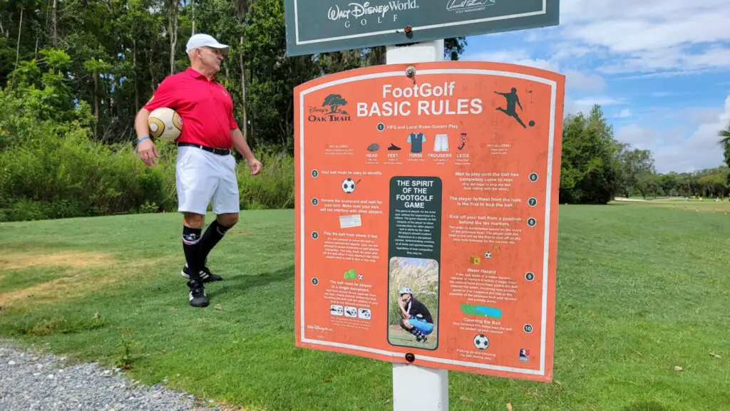 We Played A Round of Footgolf with a World Champion at Walt Disney World