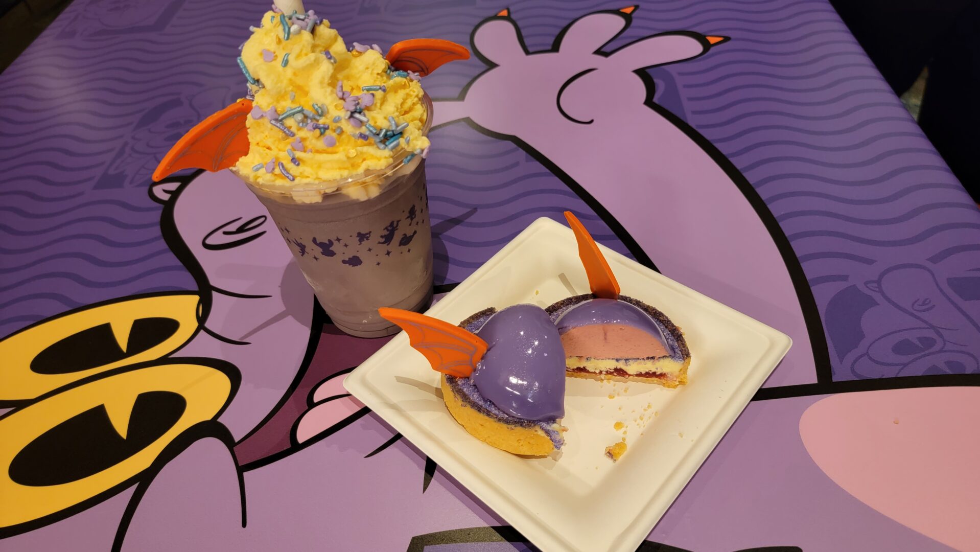 New Figment A Spark of Grape Shake Now Available in EPCOT