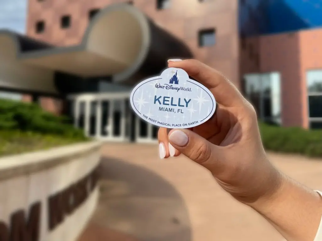 First Look at NEW Disney 100 Name Tags for Cast Members