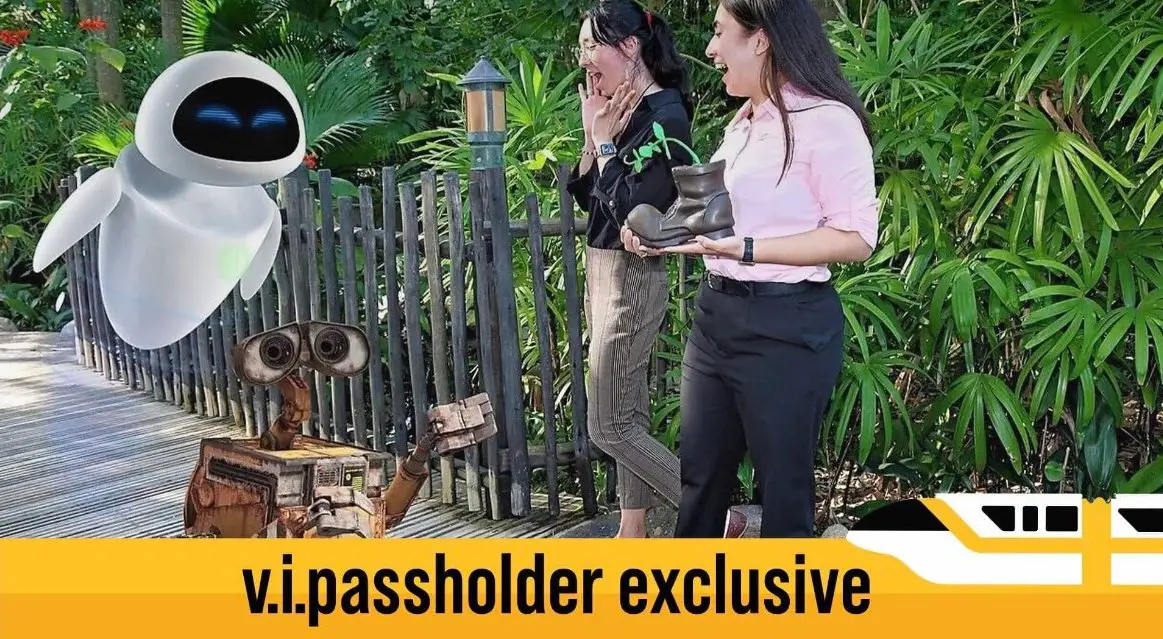 Annual Passholder Exclusive WALL-E & EVE Magic Shot Coming to Disney’s Animal Kingdom