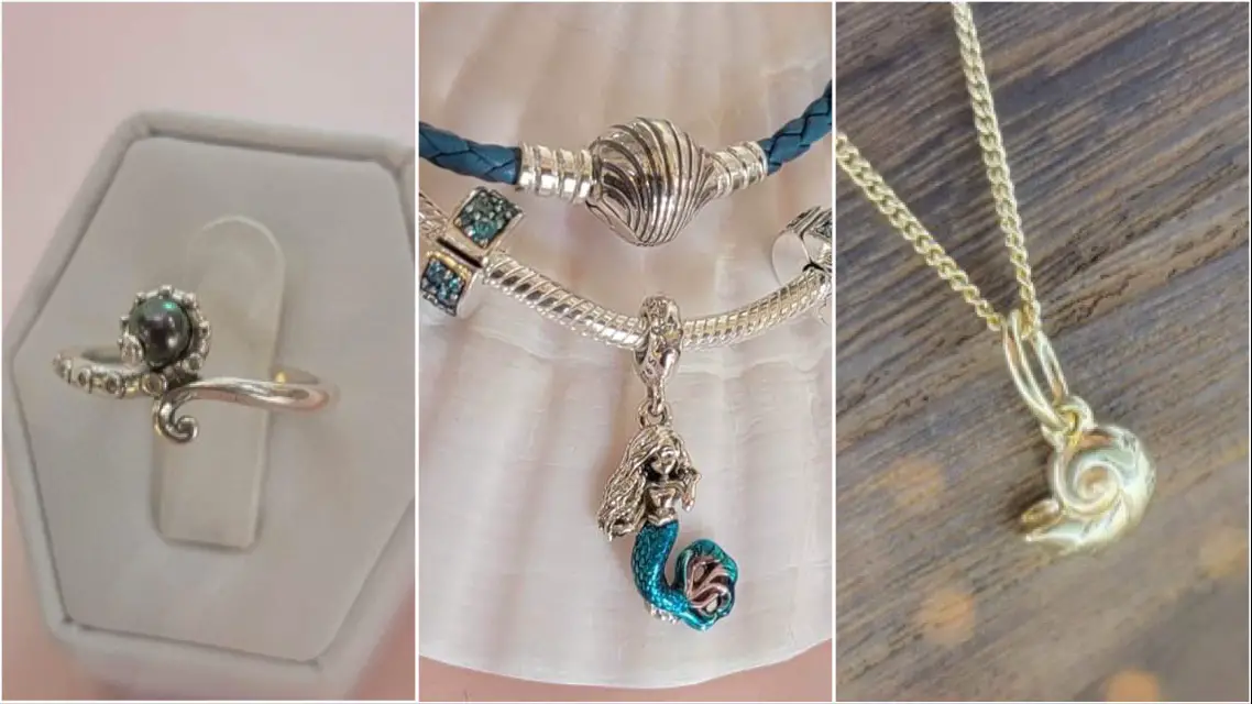 New The Little Mermaid Live Action Pandora Collection Now At Disney World!