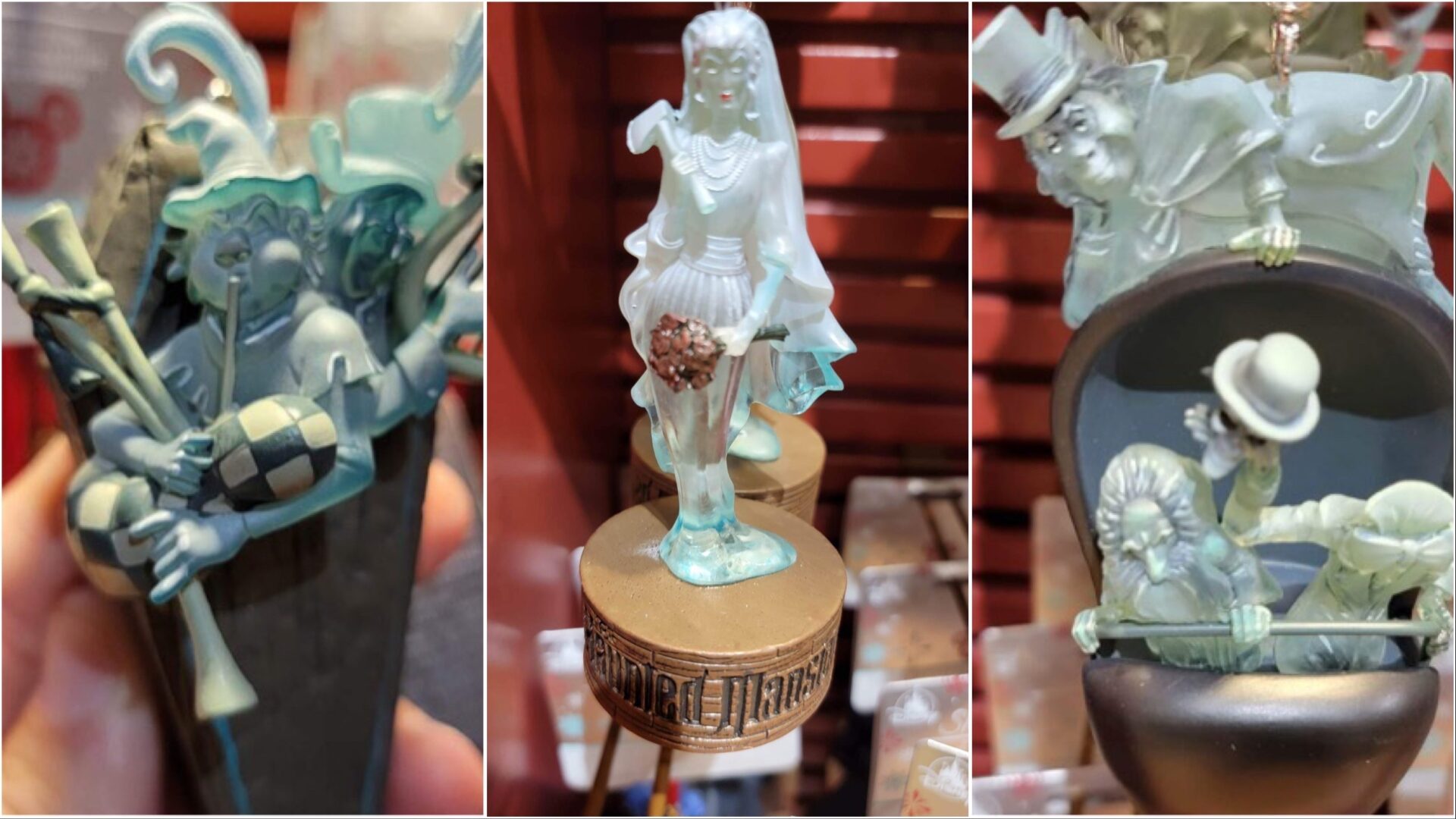 New Haunted Mansion Ornaments Materialized In Magic Kingdom!