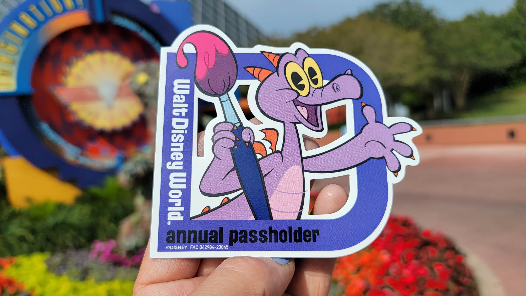 Figment Annual Passholder Magnet has come to EPCOT